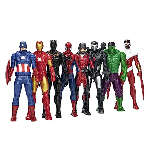 Marvel Avengers Ultimate Protectors Pack, 6-Inch-Scale, 8 Action Figures with Accessories. Ages 4 and Up