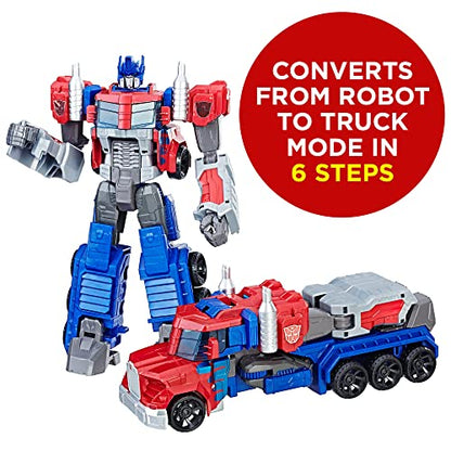 Transformers Toys Heroic Optimus Prime Action Figure - 11-inch (Amazon Exclusive)