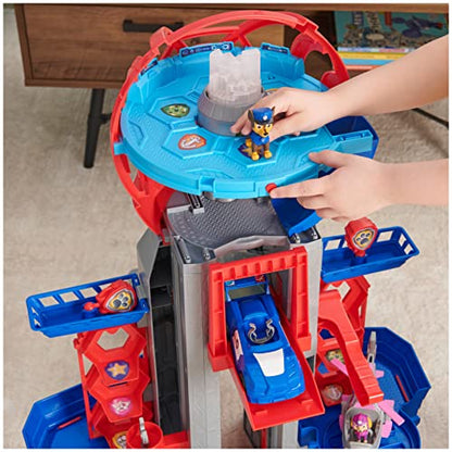 Paw Patrol, Movie Ultimate City 3ft. Tall Transforming Tower with 6 Action Figures, Toy Car, Lights and Sounds, Kids Toys for Ages 3 and up