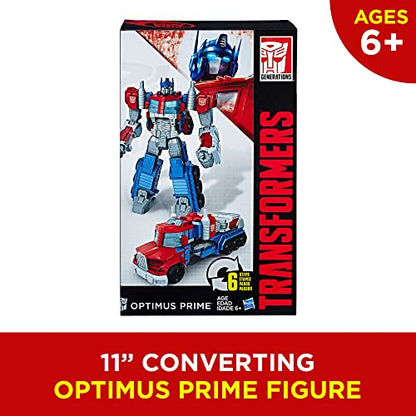 Transformers Toys Heroic Optimus Prime Action Figure - 11-inch (Amazon Exclusive)