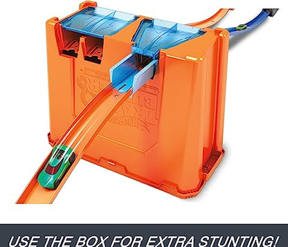 Hot Wheels Track Builder Stunt Box Toy Set Ages 6 to 12