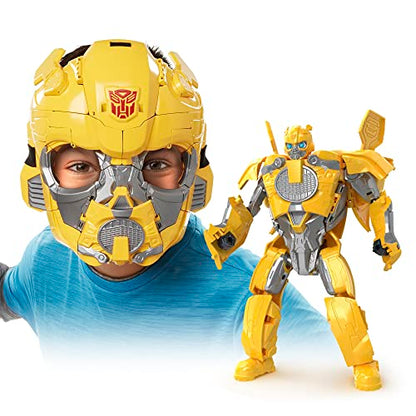 Transformers  Rise of The Beasts Movie Bumblebee 2-in-1 Converting Roleplay Mask Action