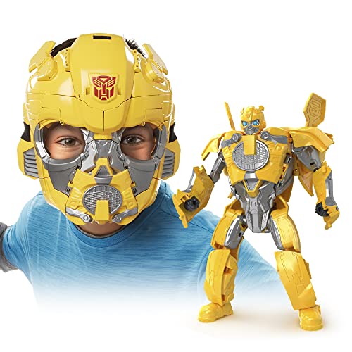 Transformers  Rise of The Beasts Movie Bumblebee 2-in-1 Converting Roleplay Mask Action