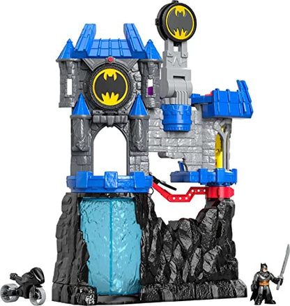 Fisher-Price Imaginext DC Super Friends Batman Toy,Wayne Manor Batcave Playset with Batman Figure & Accessories (Amazon Exclusive)