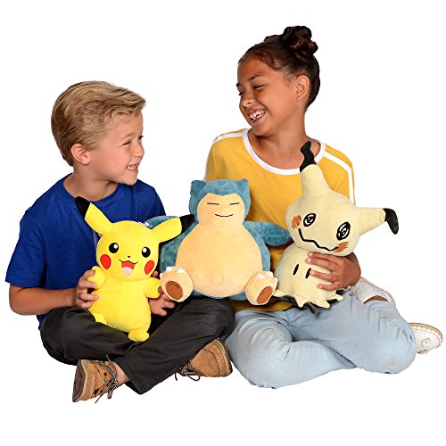 Pokémon 12" Large Pikachu Plush - Officially Licensed - Quality & Soft Stuffed Animal Toy - Generation One -l12 Inches