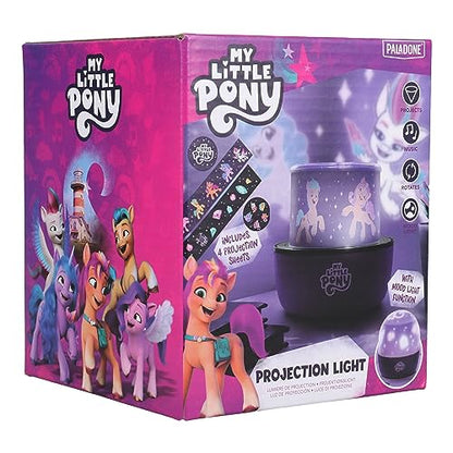 Projection Light - My Little Pony Interchangeable Scenes, MLP Night Light and Decoration for Walls and Ceiling