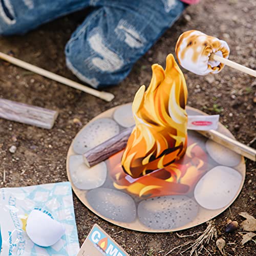 Melissa & Doug Let's Explore Campfire S'Mores Play Set - Play Campfire Sets For Kids Ages 3+