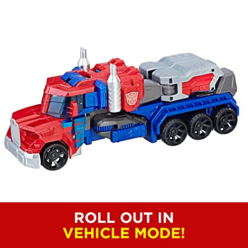 Transformers Toys Heroic Optimus Prime Action Figure - 11-inch (Amazon Exclusive)