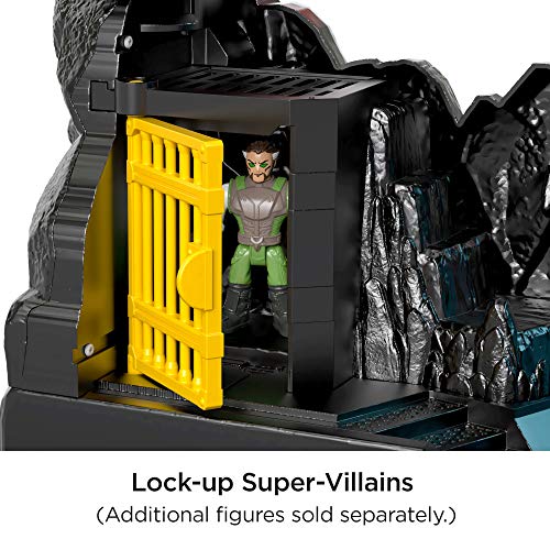 Fisher-Price Imaginext DC Super Friends Batman Toy,Wayne Manor Batcave Playset with Batman Figure & Accessories (Amazon Exclusive)