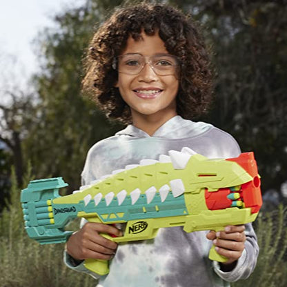 NERF DinoSquad Armorstrike Dart Blaster, 16 Darts, for 8 & Up.