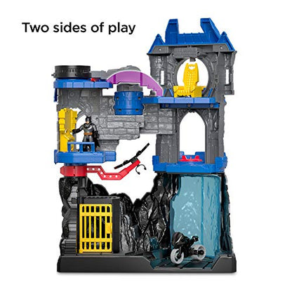 Fisher-Price Imaginext DC Super Friends Batman Toy,Wayne Manor Batcave Playset with Batman Figure & Accessories (Amazon Exclusive)