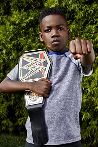 Mattel WWE Championship Role Play Title Belt with Adjustable Strap for Kids (Amazon Exclusive)