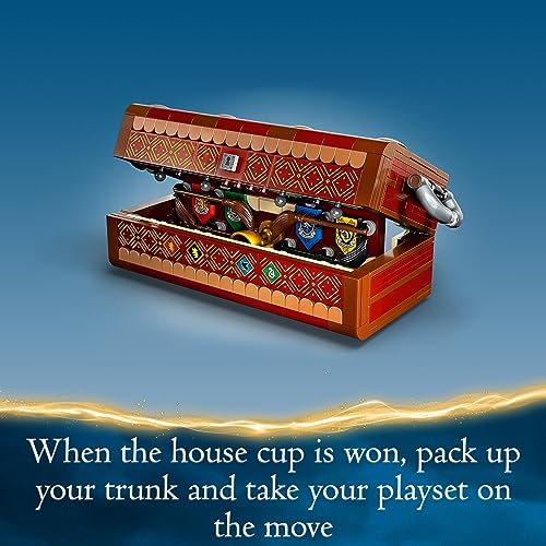 LEGO Harry Potter Quidditch Trunk 76416 Aged 9+; Open the Buildable Box to Reveal a Quidditch Playing Arena; Includes 4 Customizable Minifigures