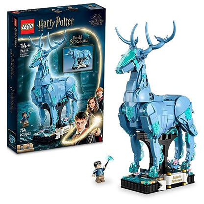 LEGO Harry Potter Expecto Patronum 76414 Collectible 2-in-1 Building Set.