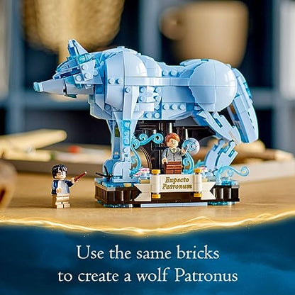 LEGO Harry Potter Expecto Patronum 76414 Collectible 2-in-1 Building Set.