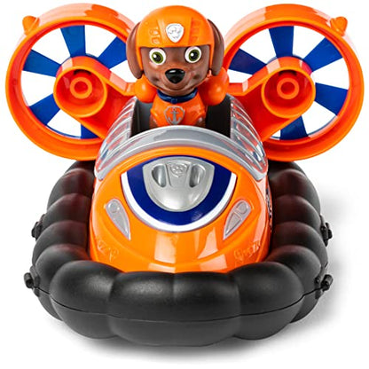 PAW Patrol, Zuma’s Hovercraft Vehicle With Collectible Figure, For Kids Aged 3 And Up