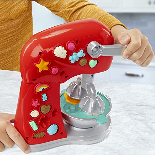 Play-Doh Kitchen Creations Magical Mixer Playset, Toy Mixer with Play Kitchen Accessories. 3 Years and Up