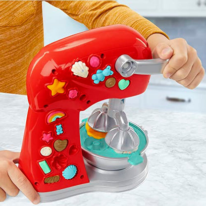 Play-Doh Kitchen Creations Magical Mixer Playset, Toy Mixer with Play Kitchen Accessories. 3 Years and Up