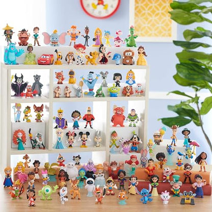 Disney100 Years of Love Celebration Collection Limited Edition 8-Piece Figure Pack, Officially Licensed Kids Toys for Ages 3 Up by Just Play