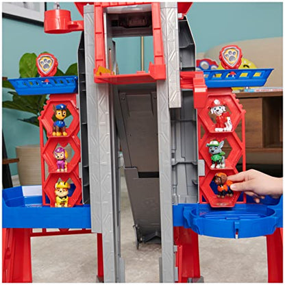 Paw Patrol, Movie Ultimate City 3ft. Tall Transforming Tower with 6 Action Figures, Toy Car, Lights and Sounds, Kids Toys for Ages 3 and up