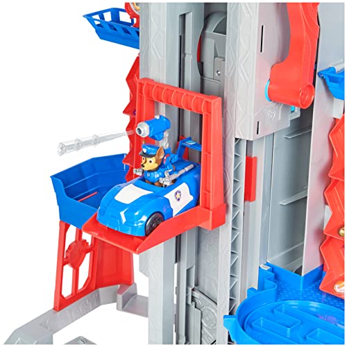 Paw Patrol, Movie Ultimate City 3ft. Tall Transforming Tower with 6 Action Figures, Toy Car, Lights and Sounds, Kids Toys for Ages 3 and up