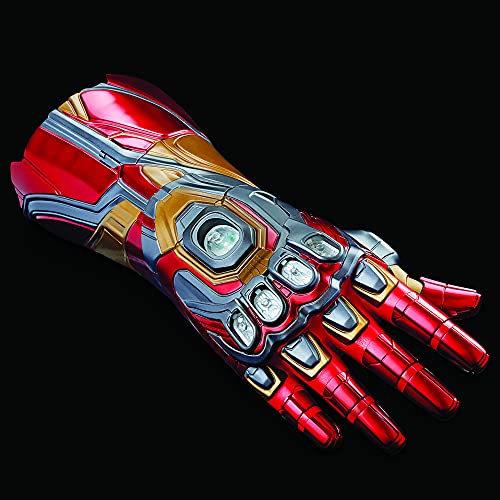 Avengers Marvel Legends Series Iron Man Nano Gauntlet Articulated Electronic Fist with Lights , Authentic Movie Sounds and Removable Infinity Stones