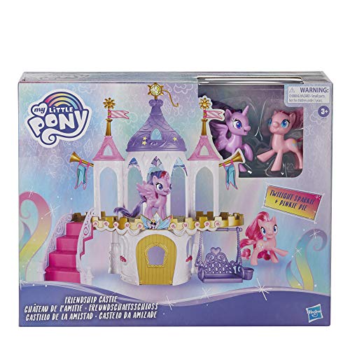 My Little Pony Friendship Castle Playset Including Twilight Sparkle and Pinkie Pie Figures (Amazon Exclusive)