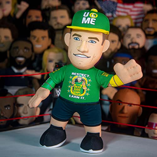 Bleacher Creatures WWE John Cena UCME 10" Plush Figure- A Wrestling Legend for Play or Display