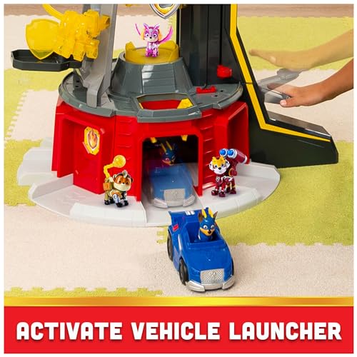 Paw Patrol, Mighty Lookout Tower with 4 Exclusive Bonus Action Figures, Toy Car, Lights and Sounds (Amazon Exclusive), Kids Toys for Ages 3 and up