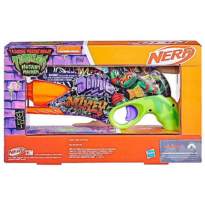 NERF Teenage Mutant Ninja Turtles Blaster, 10 Elite Darts,  8  & Up