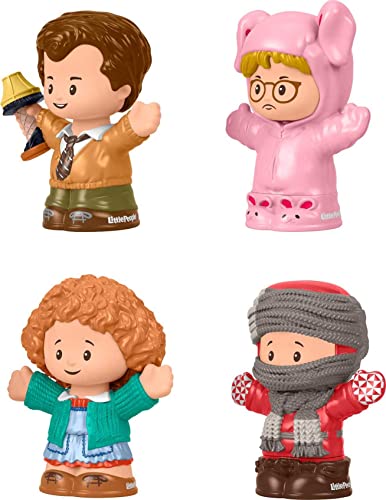 Little People Collector A Christmas Story Special Edition Figure Set in Display Gift Box for Adults & Fans, 4 Figurines (Amazon Exclusive)