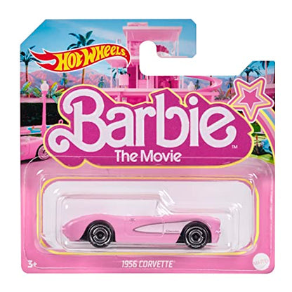 Hot Wheels 2023 Barbie 1956 Corvette Barbie The Movie, Pink