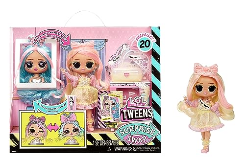 L.O.L. Surprise! Tweens Surprise Swap Braids-2-Waves Winnie Fashion Doll with 20+ Surprises Including Styling Head and Fabulous Fashions and Accessories – Ages 4+