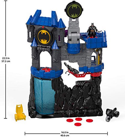 Fisher-Price Imaginext DC Super Friends Batman Toy,Wayne Manor Batcave Playset with Batman Figure & Accessories (Amazon Exclusive)