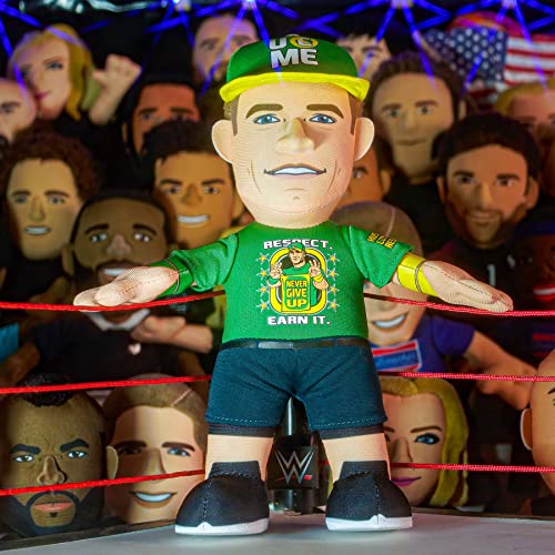 Bleacher Creatures WWE John Cena UCME 10" Plush Figure- A Wrestling Legend for Play or Display