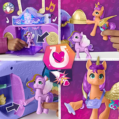 My Little Pony Toys: Make Your Mark Musical Mane Melody, 3 Hoof to Heart Figures, Doll Playsets and Interactive Toys for 5 Year Old Girls and Boys and Up, Lights & Sounds