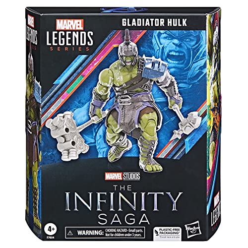 Marvel Legends Series Gladiator Hulk, Thor: Ragnarok Collectible 6-Inch Action Figures (Amazon Exclusive)