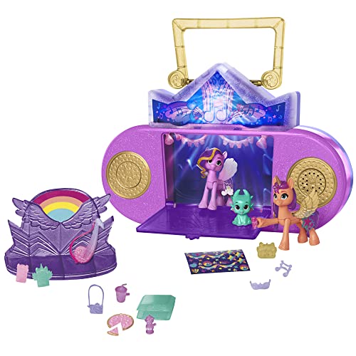 My Little Pony Toys: Make Your Mark Musical Mane Melody, 3 Hoof to Heart Figures, Doll Playsets and Interactive Toys for 5 Year Old Girls and Boys and Up, Lights & Sounds