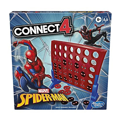 Hasbro Gaming Connect 4 Connect 4 Marvel Spider-Man Edition. Ages 6 and Up