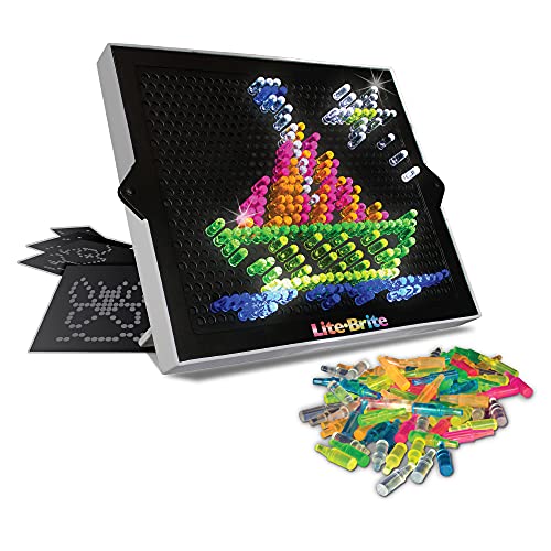 Lite Brite Ultimate Classic, Light up creative activity toy, Gifts for girls and boys ages. Educational Learning, Fine Motor Skills 8" x 10.25" x 1.5"