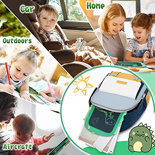 ORSEN LCD Writing Tablet Toys, 8.5 Inch Doodle Board Drawing Pad Gifts for Kids, Dinosaur Drawing Board for Christmas Birthday Gift for Toddler Boys Girls 2 3 4 5 6 Years Old-Green