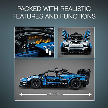 LEGO Technic McLaren Senna GTR 42123 Racing Sports Collectable Model Car Building Kit, Car Construction Toy, Gift Idea for Kids, Boys and Girls