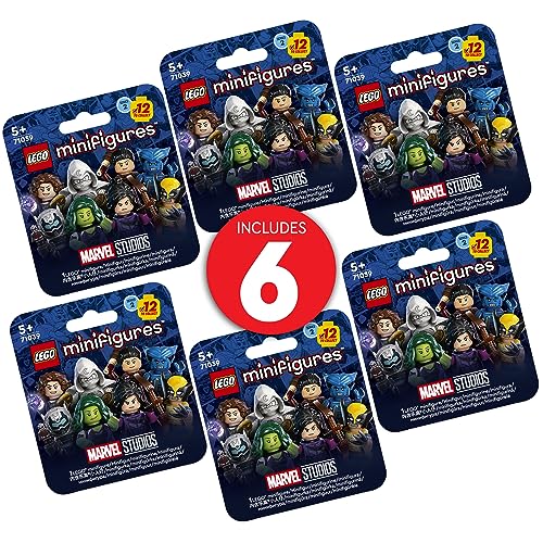 LEGO Minifigures Marvel Series 2 ,6 Pack , 66735 Mystery Blind Box