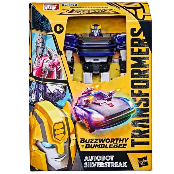 Transformers Legacy Buzzworthy Bumblebee Silverstreak