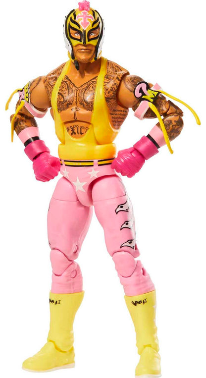 Mattel WWE Action Figures, Top Picks Elite Rey Mysterio Figure, 6-inch Collectible, WWE Toys