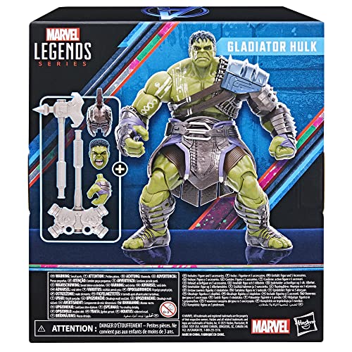 Marvel Legends Series Gladiator Hulk, Thor: Ragnarok Collectible 6-Inch Action Figures (Amazon Exclusive)