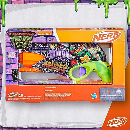 NERF Teenage Mutant Ninja Turtles Blaster, 10 Elite Darts,  8  & Up