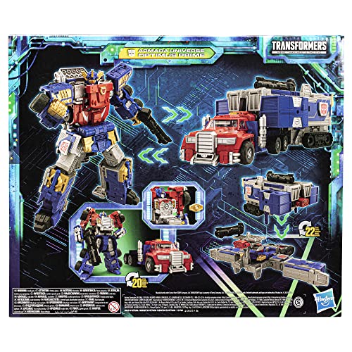 Transformers Toys Legacy Evolution Commander Armada Universe Optimus Prime , 7.5-inch.