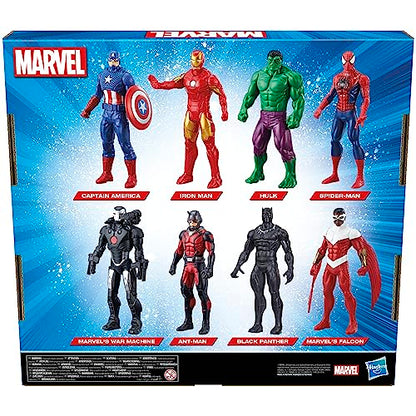 Marvel Avengers Ultimate Protectors Pack, 6-Inch-Scale, 8 Action Figures with Accessories. Ages 4 and Up