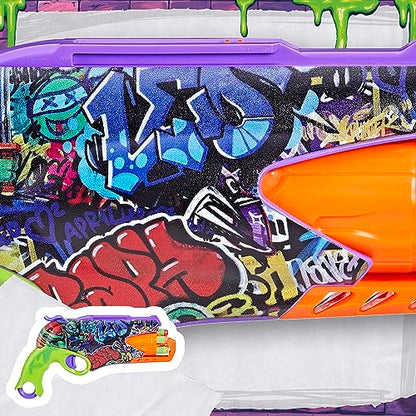 NERF Teenage Mutant Ninja Turtles Blaster, 10 Elite Darts,  8  & Up